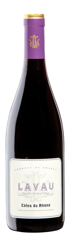 Lavau Cotes du Rhone 2020 Front Bottle Shot