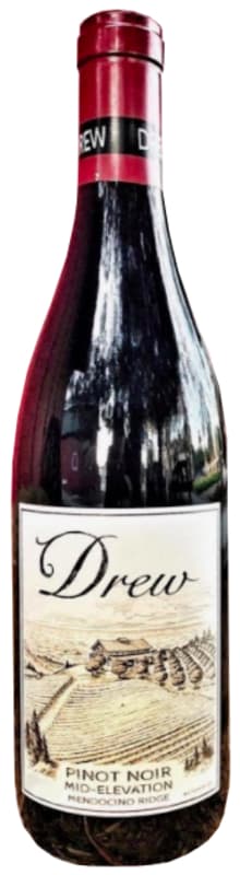 Drew Mid-Elevation Pinot Noir 2017 Front Bottle Shot