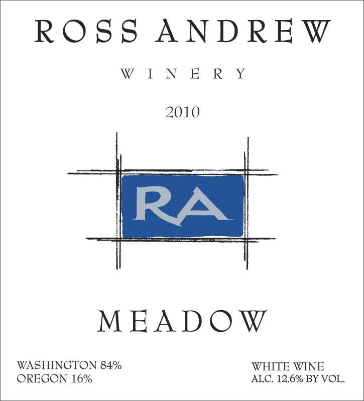 Ross Andrew Winery Meadow 2010 Front Label