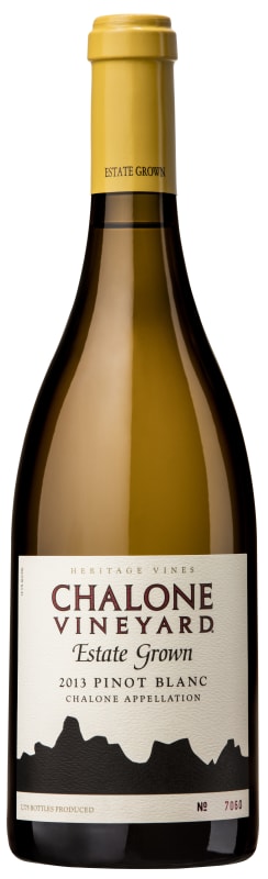 Chalone Estate Pinot Blanc 2013 Front Bottle Shot