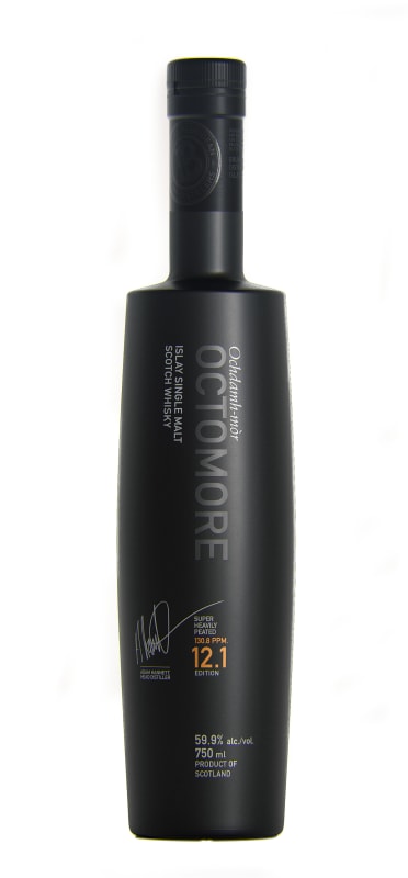 Bruichladdich Octomore 12.1 Single Malt Scotch Whisky Front Bottle Shot