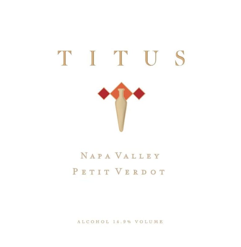Titus Petit Verdot 2013 Front Label
