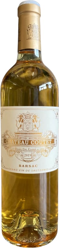 Chateau Coutet 2019 Front Bottle Shot
