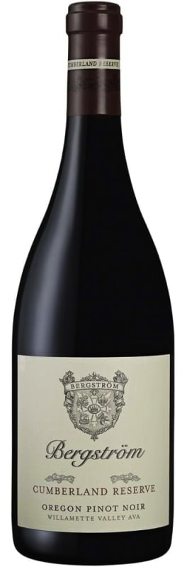 Bergstrom Cumberland Reserve Pinot Noir 2019 Front Bottle Shot