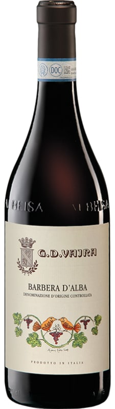 G.D. Vajra Barbera d'Alba 2024 Front Bottle Shot