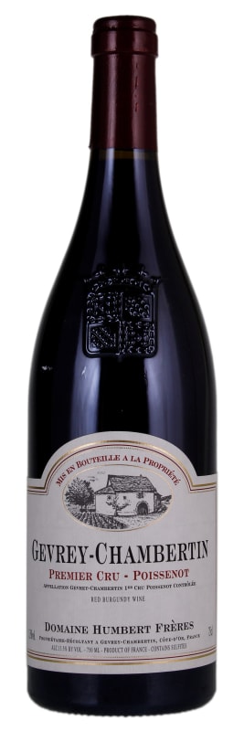 Domaine Humbert Freres Gevrey-Chambertin Poissenot Premier Cru 2024 Front Bottle Shot