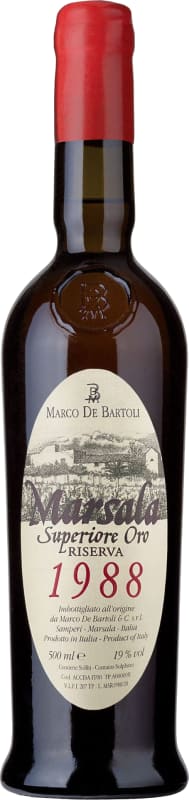 Marco De Bartoli Marsala Superiore Oro Riserva 1988 Front Bottle Shot
