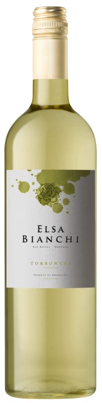 Elsa Bianchi Torrontes 2020 Front Bottle Shot