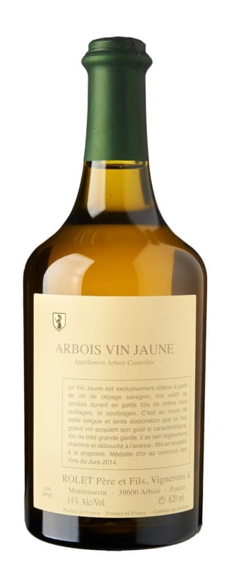 Domaine Rolet Arbois Vin Jaune (375ML half-bottle) 2010 Front Bottle Shot