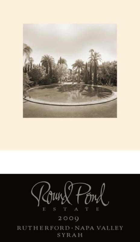 Round Pond Syrah 2009 Front Label