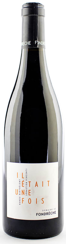 Domaine de Fondreche Cotes du Ventoux Il Etait Une Fois 2015 Front Bottle Shot