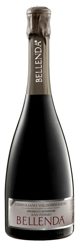Bellenda San Fermo Conegliano Valdobbiadene Prosecco Superiore 2013 Front Bottle Shot