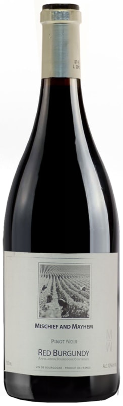 Mischief and Mayhem Pinot Noir 2015 Front Bottle Shot