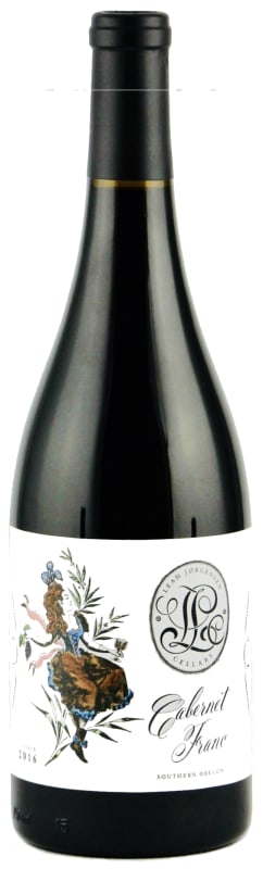 Leah Jorgensen Southern Oregon Cabernet Franc 2016 Front Bottle Shot