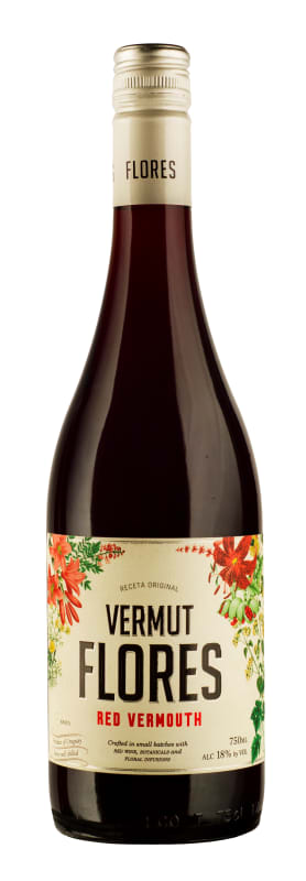 Vermut Flores Red Vermouth Front Bottle Shot