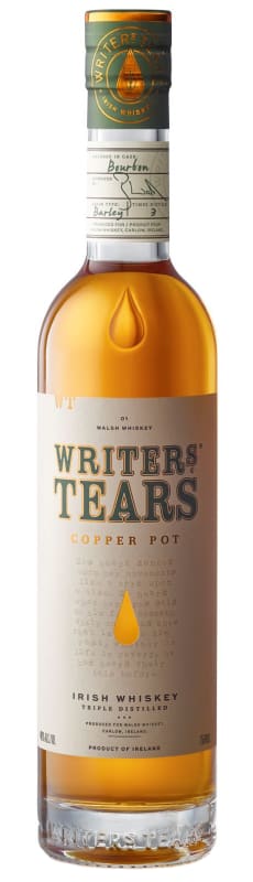 Writers' Tears Copper Pot Irish Whiskey Front Bottle Shot