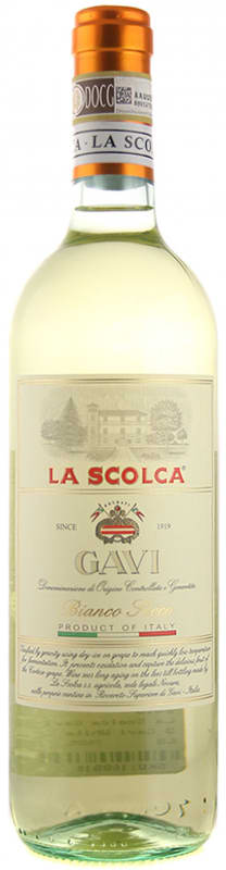 La Scolca White Label Gavi 2019 Front Bottle Shot