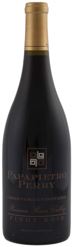 Papapietro Perry Leras Family Vineyards Pinot Noir 2012 Front Bottle Shot