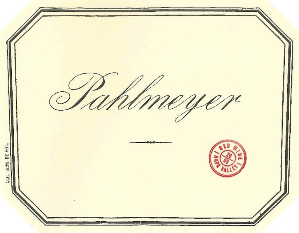 Pahlmeyer Proprietary Red 2013 Front Label