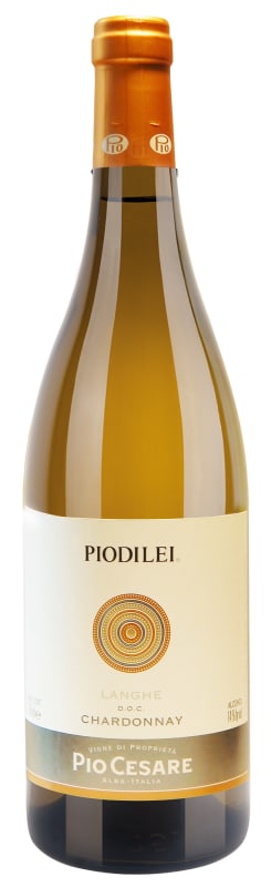 Pio Cesare Piodilei Chardonnay 2018 Front Bottle Shot