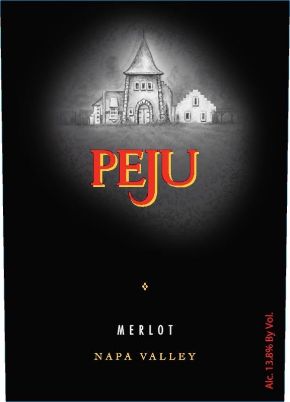 Peju Winery Merlot (1.5L Magnum) 2013 Front Label
