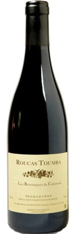 Roucas Toumba Restanque de Cabassole 2015 Front Bottle Shot