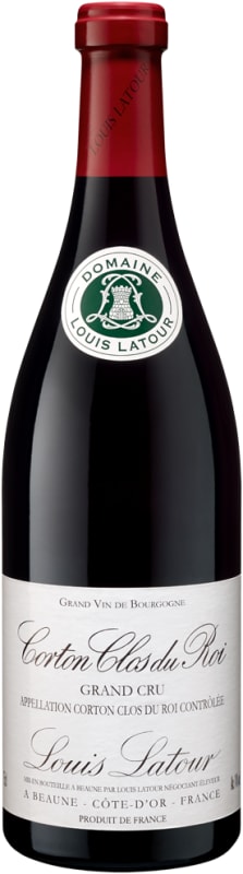 Louis Latour Corton Clos du Roi Grand Cru 2016 Front Bottle Shot