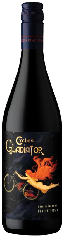 Cycles Gladiator Petite Sirah 2019 Front Bottle Shot