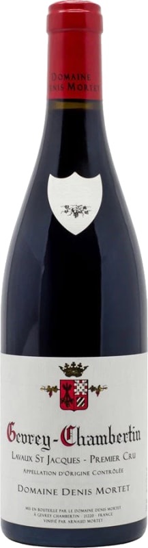 Denis Mortet Gevrey-Chambertin Lavaux St-Jacques Premier Cru 2021 Front Bottle Shot