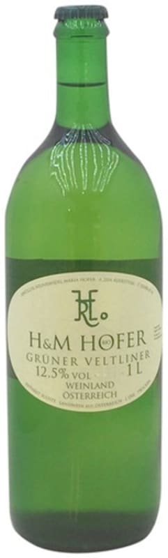 Hofer Gruner Veltliner (1 Liter) 2017 Front Bottle Shot