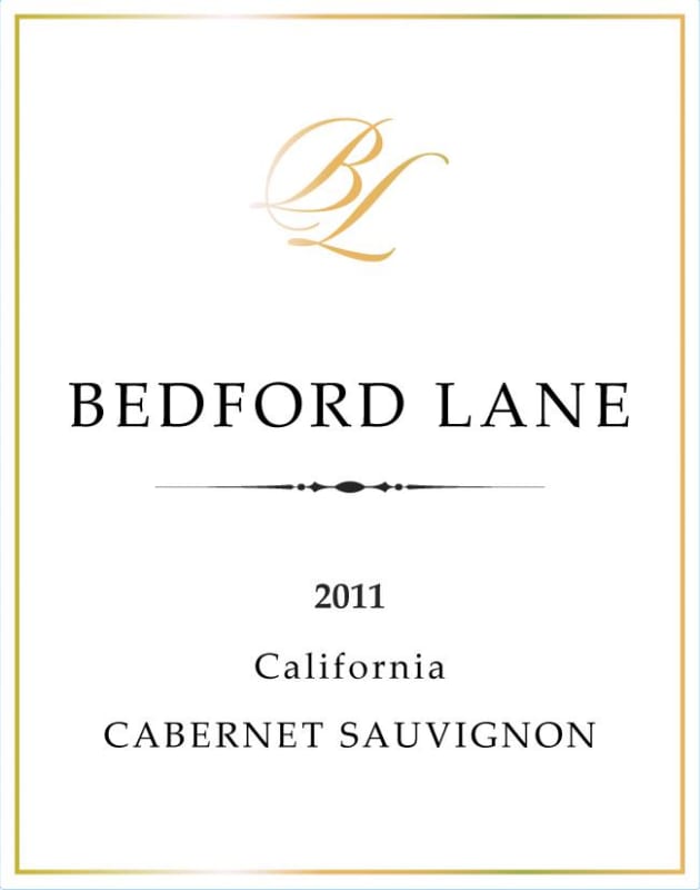 Chateau Diana Bedford Lane Cabernet Sauvignon 2011 Front Label