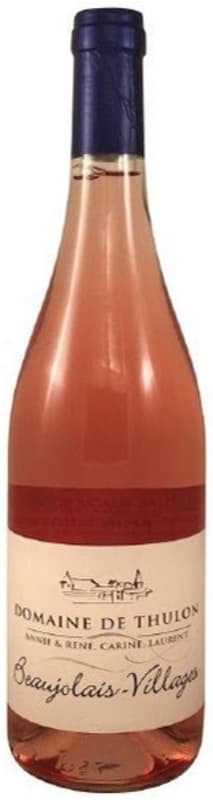Domaine de Thulon Beaujolais-Villages Rose 2017 Front Bottle Shot