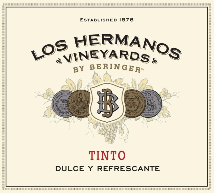 Beringer Tinto Front Label