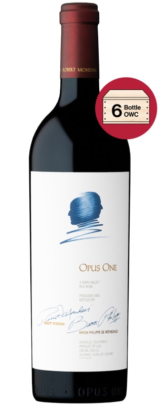 Opus One (6 Bottles in OWC) 2023 Front Bottle Shot
