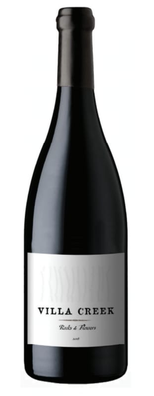 Villa Creek Rocks and Flowers 2018 Front Bottle Shot
