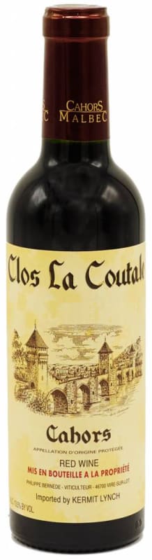 Clos La Coutale Cahors 2016 Front Bottle Shot