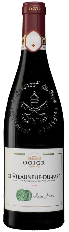 Ogier Chateauneuf-du-Pape Reine Jeanne 2014 Front Bottle Shot