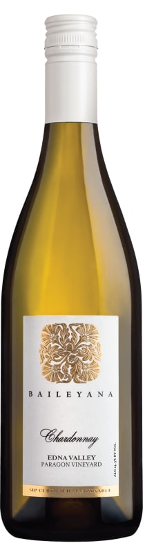 Baileyana Edna Valley Chardonnay 2018 Front Bottle Shot