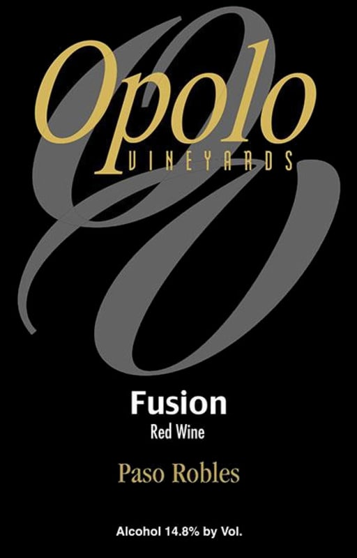 Opolo Fusion 2013 Front Label