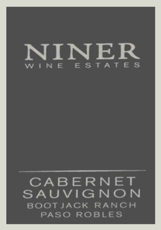 Niner Bootjack Ranch Cabernet Sauvignon 2008 Front Label