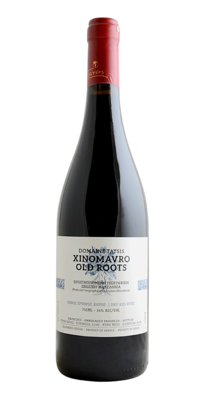 Domaine Tatsis Old Roots Xinomavro 2017 Front Bottle Shot