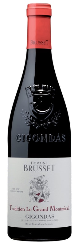 Domaine Brusset Gigondas Tradition Le Grand Montmirail 2024 Front Bottle Shot