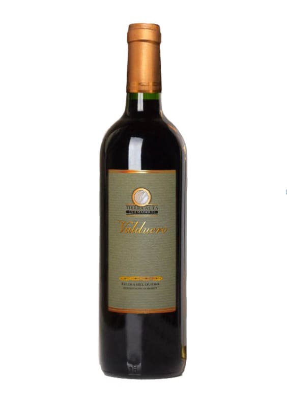 Valduero Tierra Alta Dos Maderas 2018 Front Bottle Shot