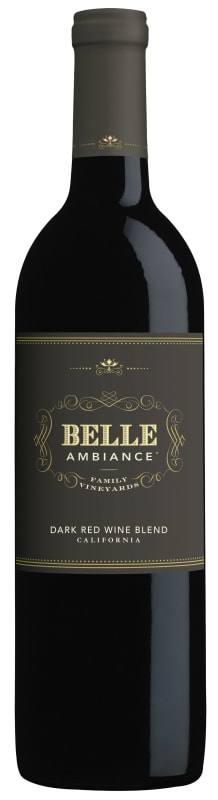 Belle Ambiance Dark Red Blend 2016 Front Bottle Shot