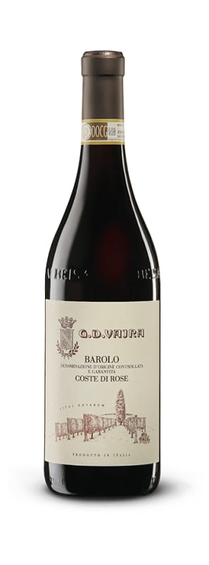 G.D. Vajra Barolo Coste di Rose 2016 Front Bottle Shot