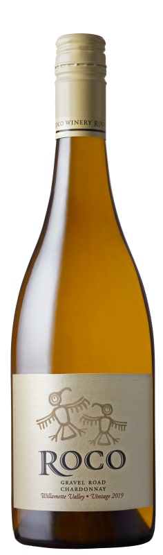 ROCO Gravel Road Chardonnay 2019 Front Bottle Shot