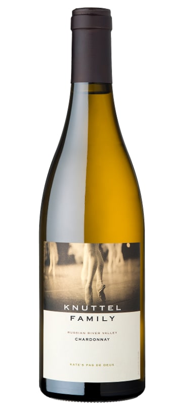 Knuttel Family Kate's Pas de Deux Chardonnay 2021 Front Bottle Shot