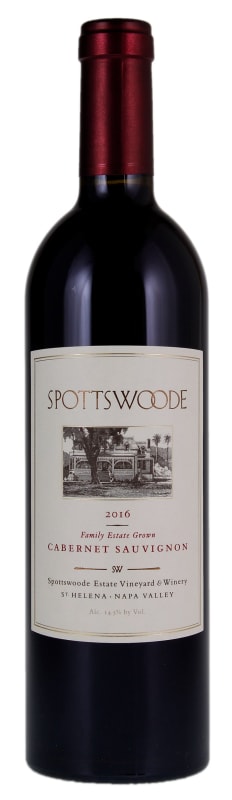 Spottswoode Cabernet Sauvignon (1.5 Liter Magnum) 2016 Front Bottle Shot