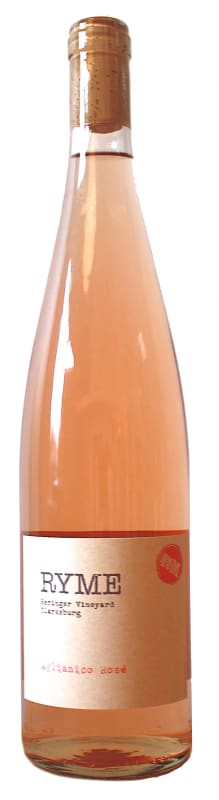 Ryme Aglianico Rose 2021 Front Bottle Shot