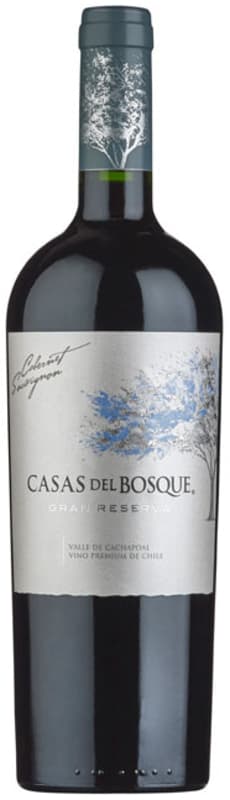Casas del Bosque Gran Reserva Cabernet Sauvignon 2016 Front Bottle Shot